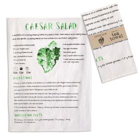 Caesar Salad Tea Towel - Box of 4
