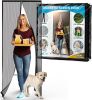 Magnetic Mesh Screen Door  - Black