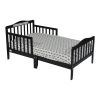 Blaire Toddler Bed Black - as Pic