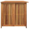 Patio Storage Box 59.1"x31.5"x29.5" Solid Wood Acacia - Brown