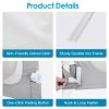 57.48IN Extra Long Toddler Bed Rail Guard Foldable Mesh Safety Kid Bedrail For Queen King Twin Full Size Bed Grey - Guard