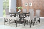 Caswell - Counter Chair (Set of 2) - Dark Gray - as Pic