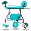 3-Seat Swing Chairs , Convertible Swing Hammock Bed - as picture