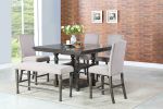 Caswell - Counter Chair (Set of 2) - Dark Gray - as Pic