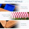 Kids Wooden Sandbox - as picture