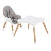 Free shipping Children's High Dining Chair Detachable Two-In-One Table And Chair  YJ - Gray