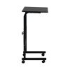 Removable P2 15MM Chipboard & Steel Side Table with Baffle Black - As shown in the figure