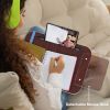 Lap Desk with Cushion, Tablet Holder and Detachable Mouse Tray, Fits Up to 16.1 Inches Laptops, Lap Desk for Bed Couch Sofa and Table - LD221
